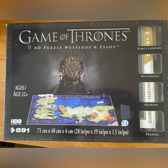 Jigsaw puzzle 4D - Game of Thrones - Picture 2 of 3